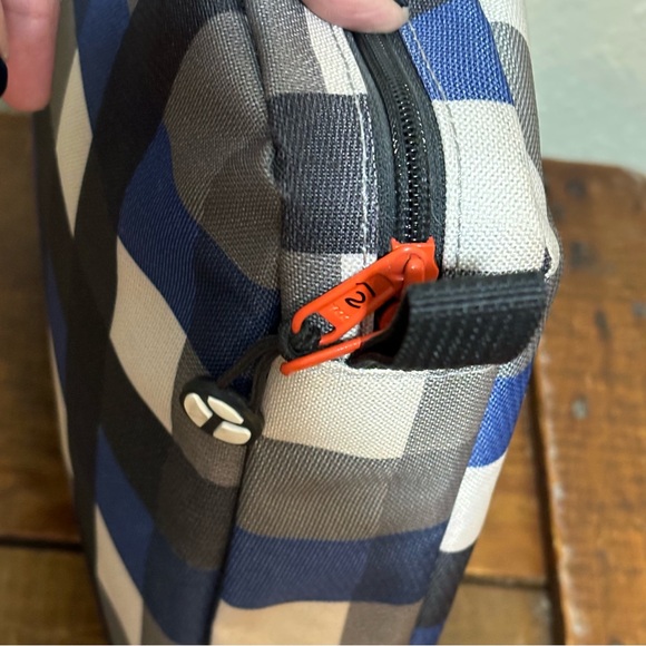 Yak Pak Laptop Bag Plaid Padded Laptop Device Carrying Case Arm Hand Tote. 18” - Picture 6 of 7